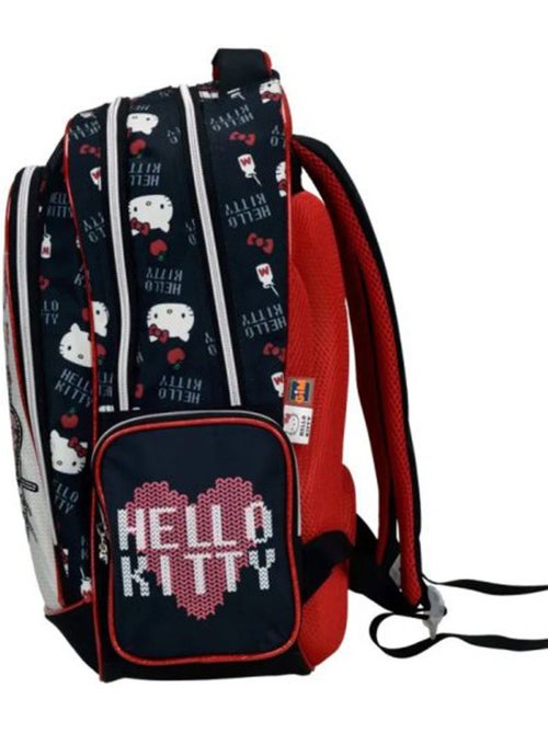 Sac à dos Hello Kitty avec nœud à sequins et 2 compartiments - Kiabi Sac à dos Hello Kitty avec nœud à sequins et 2 compartiments - Kiabi