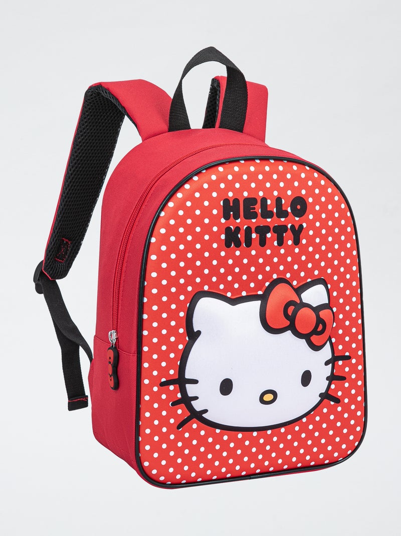 Sac à dos 'Hello Kitty' Rouge - Kiabi
