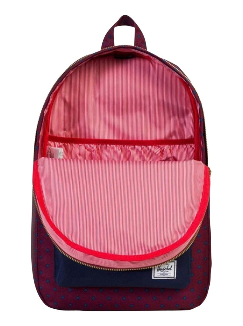Sac A Dos Herschel Settlement University Windsor Wine Peacot Rouge - Kiabi