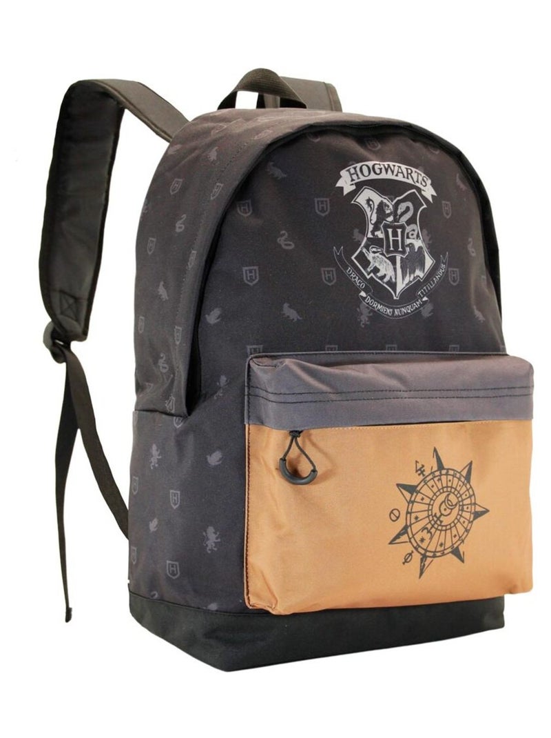 Sac à dos HS FAN - Harry Potter Hogwarts - Noir - Taille Unique Noir - Kiabi