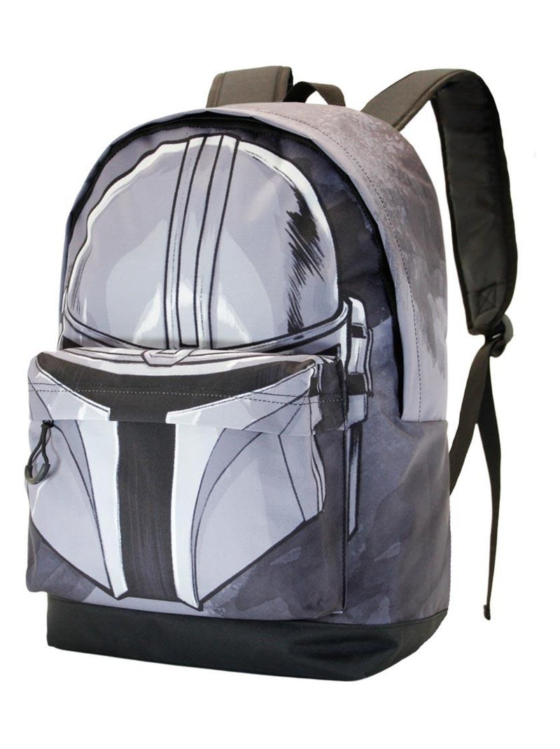 Sac à dos HS FAN - Star Wars The Mandalorian Helmet - Gris - Taille Unique Gris - Kiabi