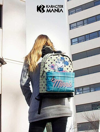 Sac à dos HS FAN 2.0 - Disney Minnie Mouse Cheese - Bleu - Taille Unique