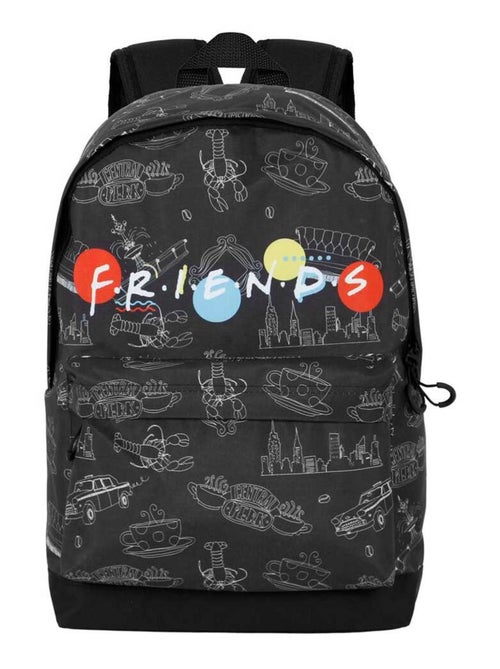 Sac à dos HS FAN 2.0 - Friends Lights - Noir - Taille Unique - Kiabi