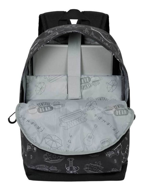 Sac à dos HS FAN 2.0 - Friends Lights - Noir - Taille Unique - Kiabi