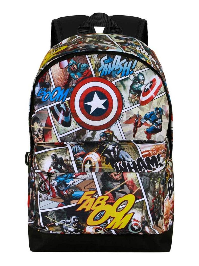 Sac à dos HS FAN 2.2 - Captain America Comic - Multicolore - Taille Unique Multicolore - Kiabi