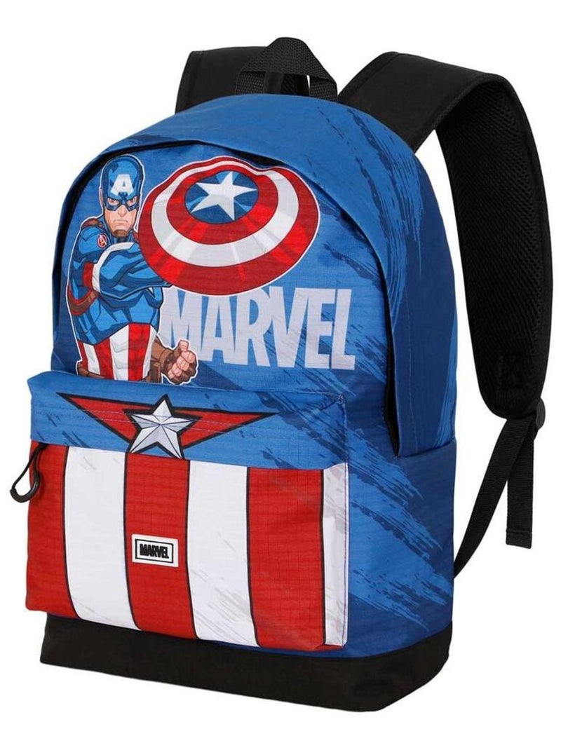 Sac à dos HS FAN 2.2 - Captain America Gears Bleu - Kiabi