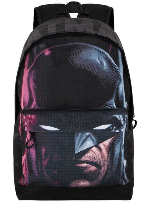 Sac à dos HS FAN 2.2 - DC Comics Batman Face - Noir - Taille Unique - Kiabi