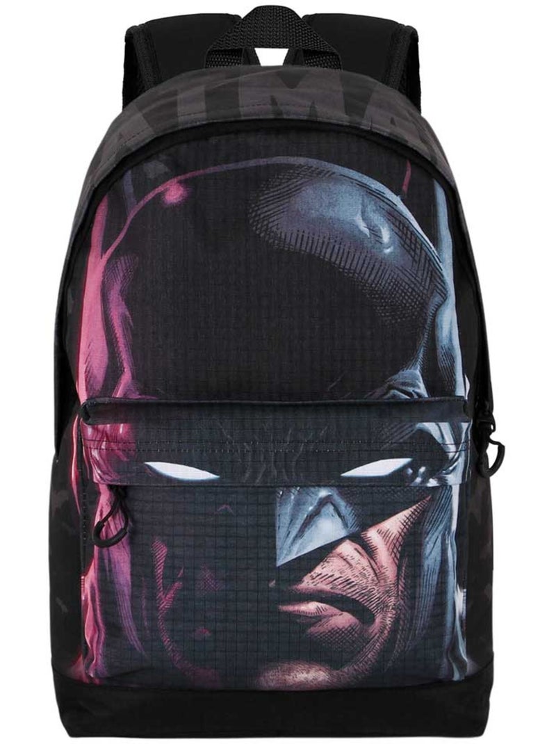 Sac à dos HS FAN 2.2 - DC Comics Batman Face - Noir - Taille Unique Noir - Kiabi