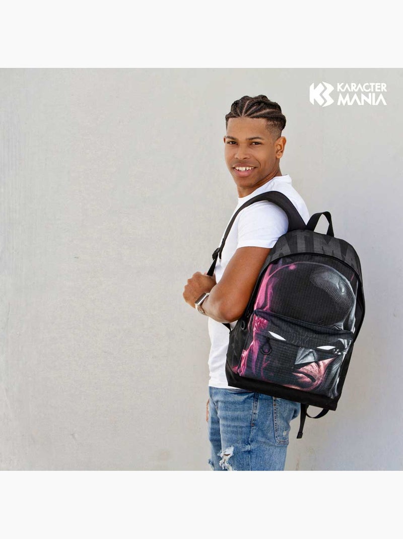 Sac à dos HS FAN 2.2 - DC Comics Batman Face - Noir - Taille Unique Noir - Kiabi