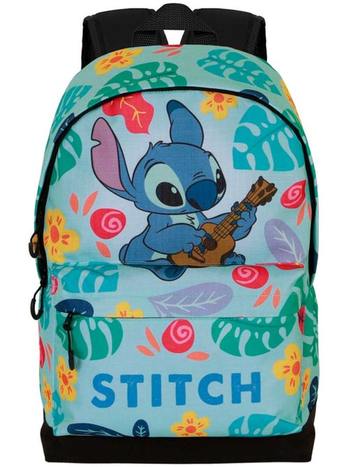 Sac à dos HS FAN 2.2 - Disney Lilo et Stitch Guitar - Vert - Taille Unique - Kiabi