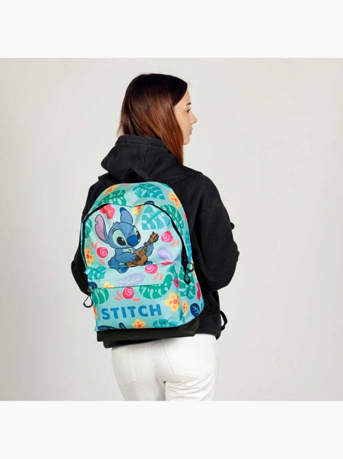 Sac à dos HS FAN 2.2 - Disney Lilo et Stitch Guitar - Vert - Taille Unique - Kiabi