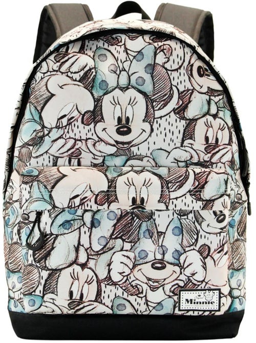 Sac à dos HS FAN 2.2 - Disney Minnie Mouse Drawing - Gris - Taille Unique - Kiabi