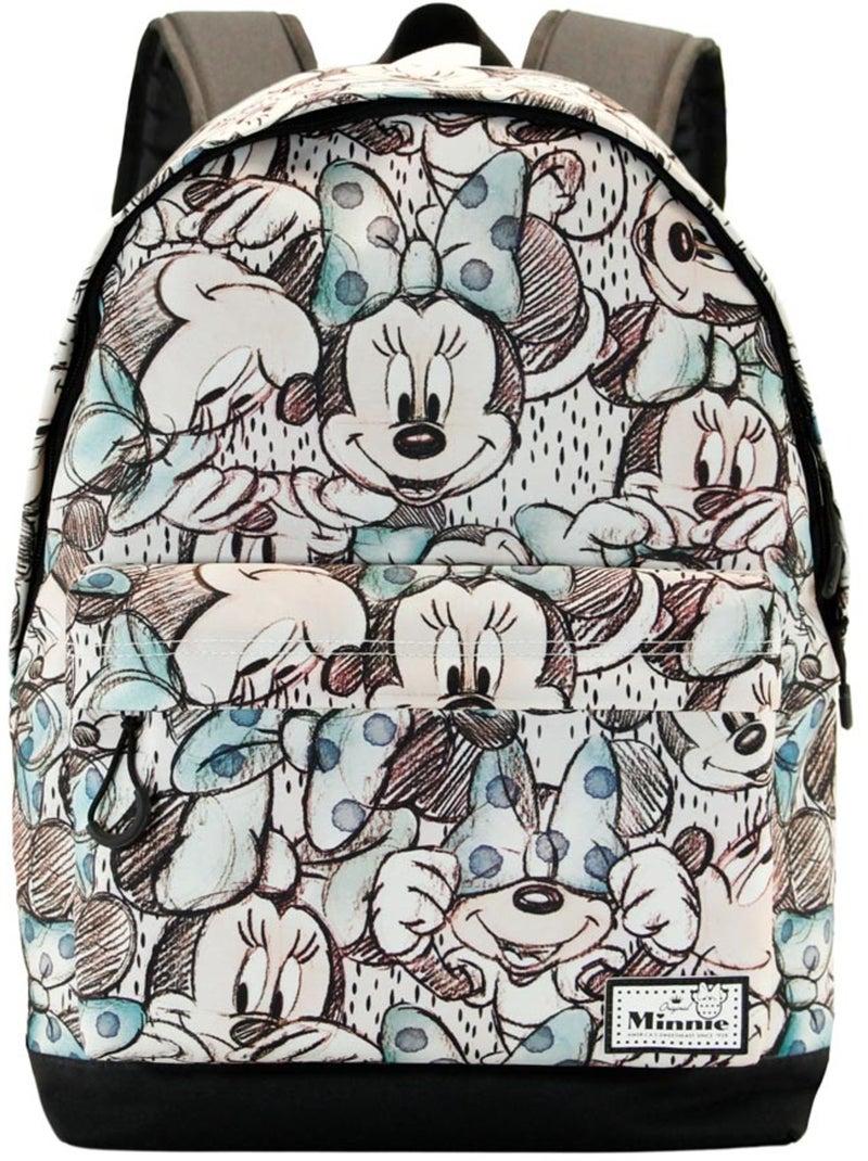 Sac à dos HS FAN 2.2 - Disney Minnie Mouse Drawing - Gris - Taille Unique Gris - Kiabi