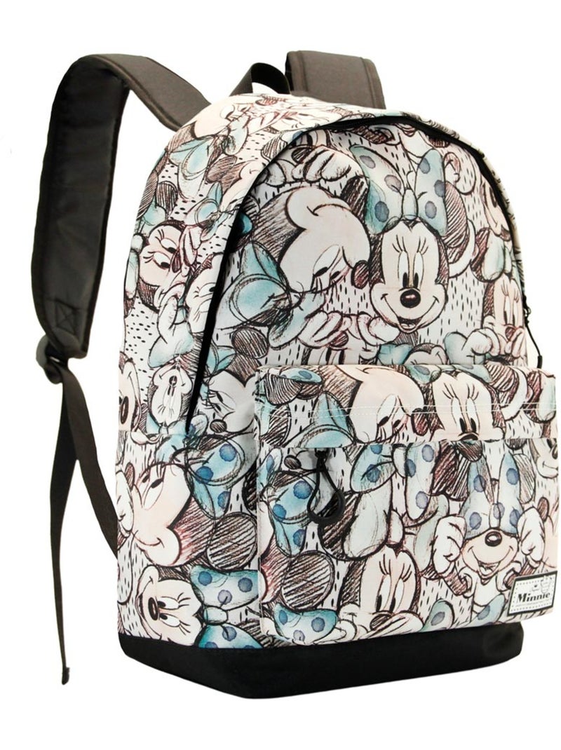 Sac à dos HS FAN 2.2 - Disney Minnie Mouse Drawing - Gris - Taille Unique Gris - Kiabi