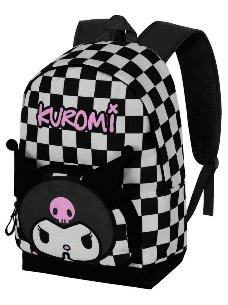 Sac à dos HS FAN 2.2 - Kuromi B and W - Noir - Taille Unique Noir - Kiabi