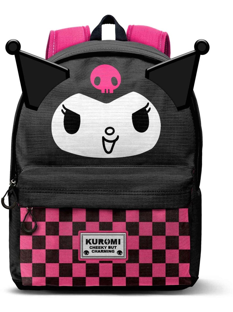 Sac à dos HS FAN 2.2 - Kuromi Chess Noir - Kiabi