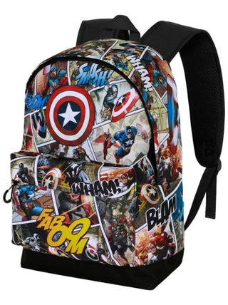 Sac à dos HS FAN 2.2 - Marvel Captain America Comic - Multicolore - Taille Unique