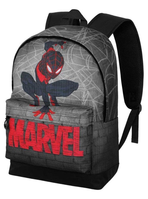 Sac à dos HS FAN 2.2 - Marvel Spiderman Spin - Gris - Taille Unique - Kiabi