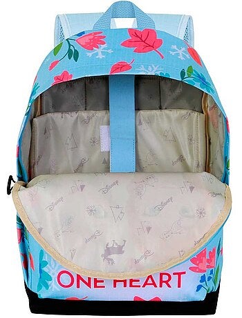 Sac à dos HS FAN 3.0 - Disney La Reine des Neiges 2 (Frozen) Heart - Bleu - Taille Unique