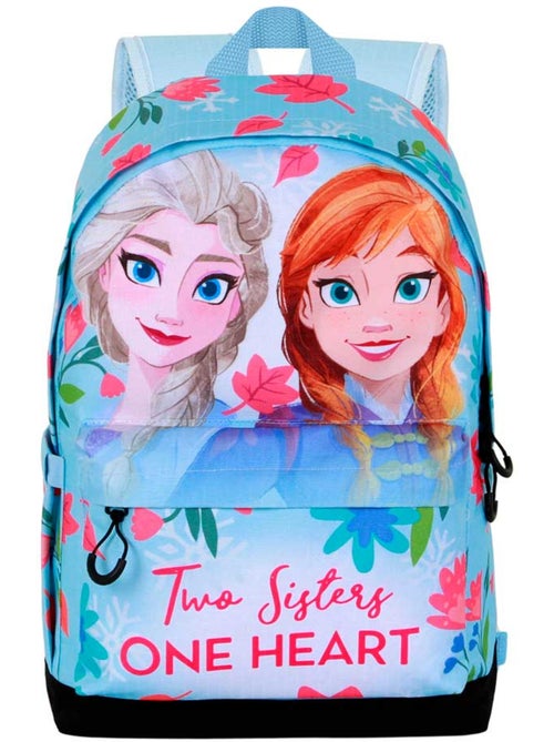 Sac à dos HS FAN 3.0 - Disney La Reine des Neiges 2 (Frozen) Heart - Bleu - Taille Unique - Kiabi