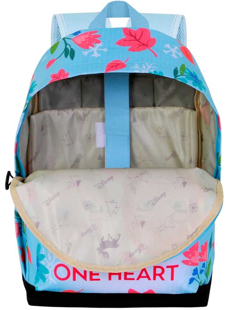 Sac à dos HS FAN 3.0 - Disney La Reine des Neiges 2 (Frozen) Heart - Bleu - Taille Unique Bleu - Kiabi