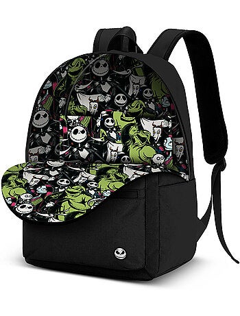 Sac à dos HS FAN 3.0 - Disney L'Étrange Noël de M. Jack Face - Noir - Taille Unique