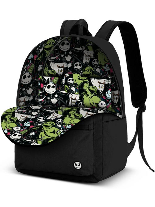 Sac à dos HS FAN 3.0 - Disney L'Étrange Noël de M. Jack Face - Noir - Taille Unique - Kiabi