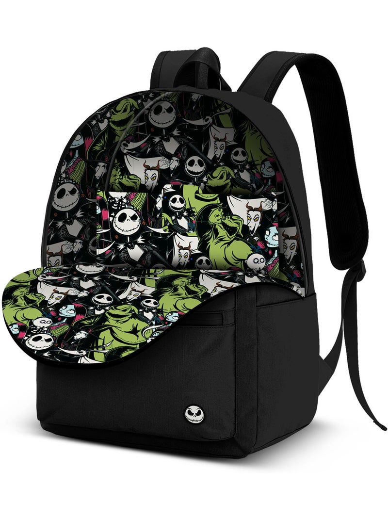 Sac à dos HS FAN 3.0 - Disney L'Étrange Noël de M. Jack Face - Noir - Taille Unique Noir - Kiabi
