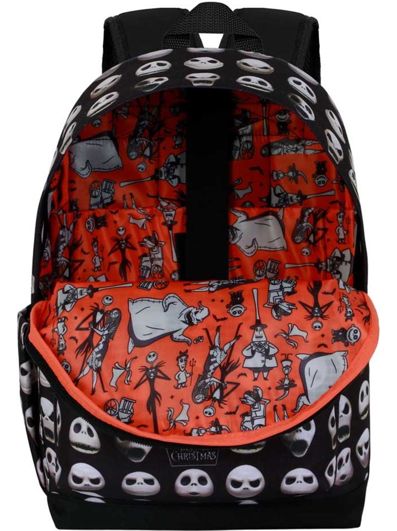 Sac à dos HS FAN 3.0 - Disney L'Étrange Noël de M. Jack Face - Noir - Taille Unique Noir - Kiabi