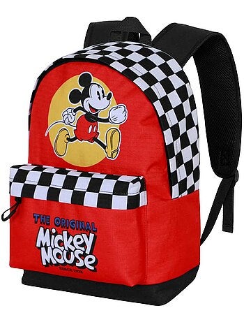 Sac à dos HS FAN 3.0 - Disney Mickey Mouse Racing - Rouge - Taille Unique