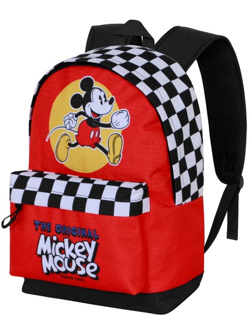 Sac à dos HS FAN 3.0 - Disney Mickey Mouse Racing - Rouge - Taille Unique - Kiabi