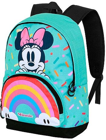 Sac à dos HS FAN 3.0 - Disney Minnie Mouse Rainbow - Turquoise - Taille Unique