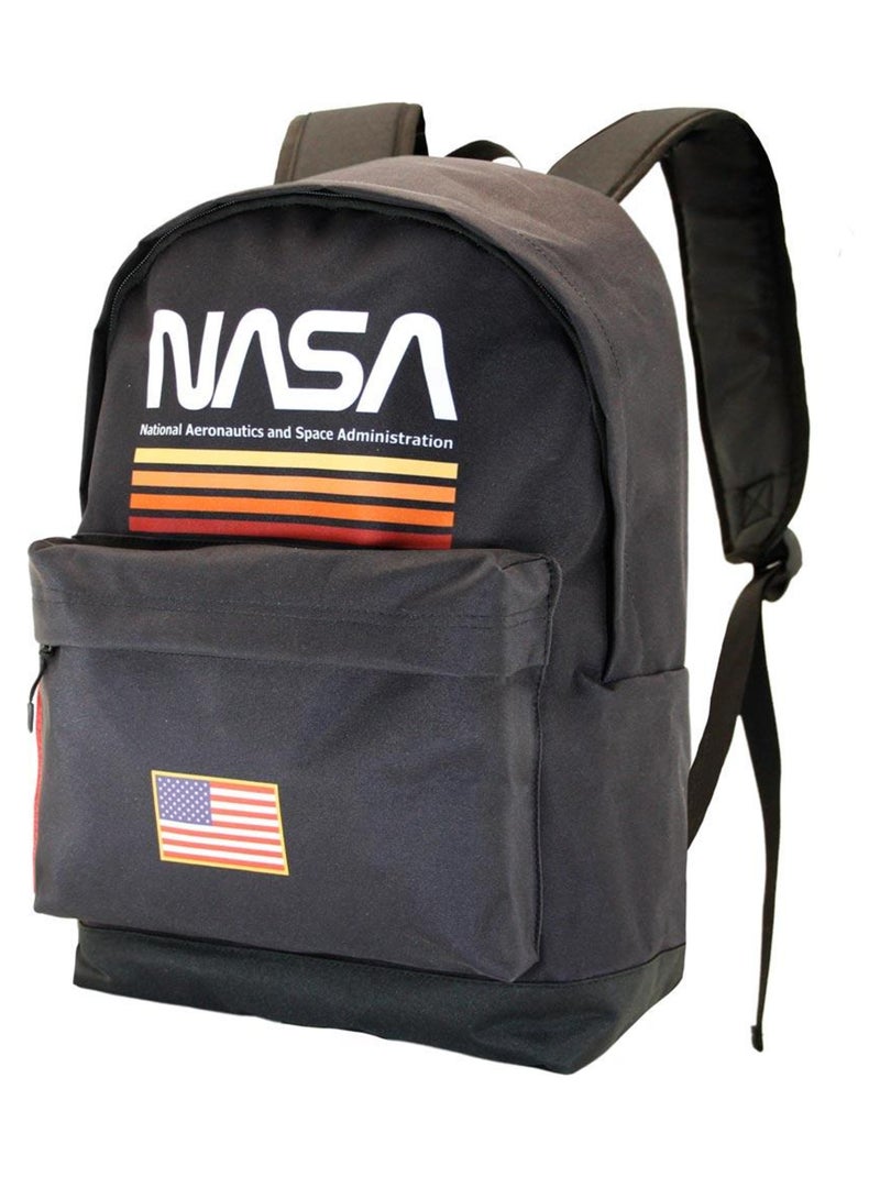 Sac à dos HS FAN Voyage Avion - Marvel NASA Black - Noir - 40x20x25cm Noir - Kiabi