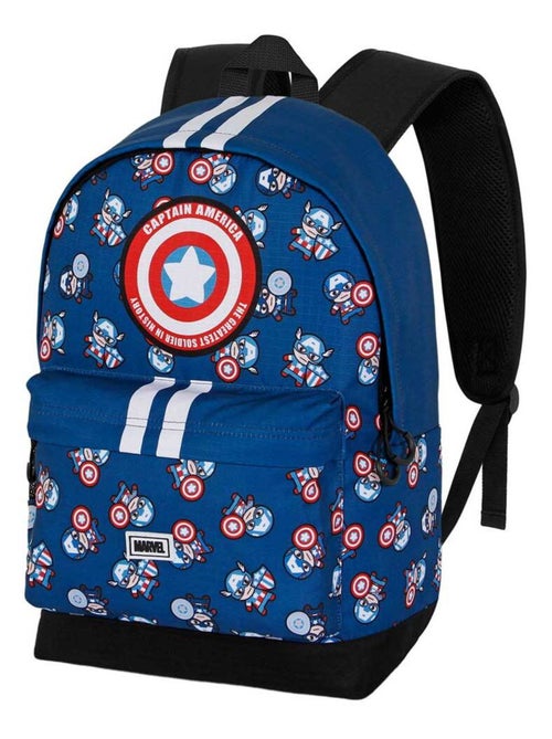 Sac à dos HS PLUS - Captain America Brave - Bleu - Taille Unique - Kiabi