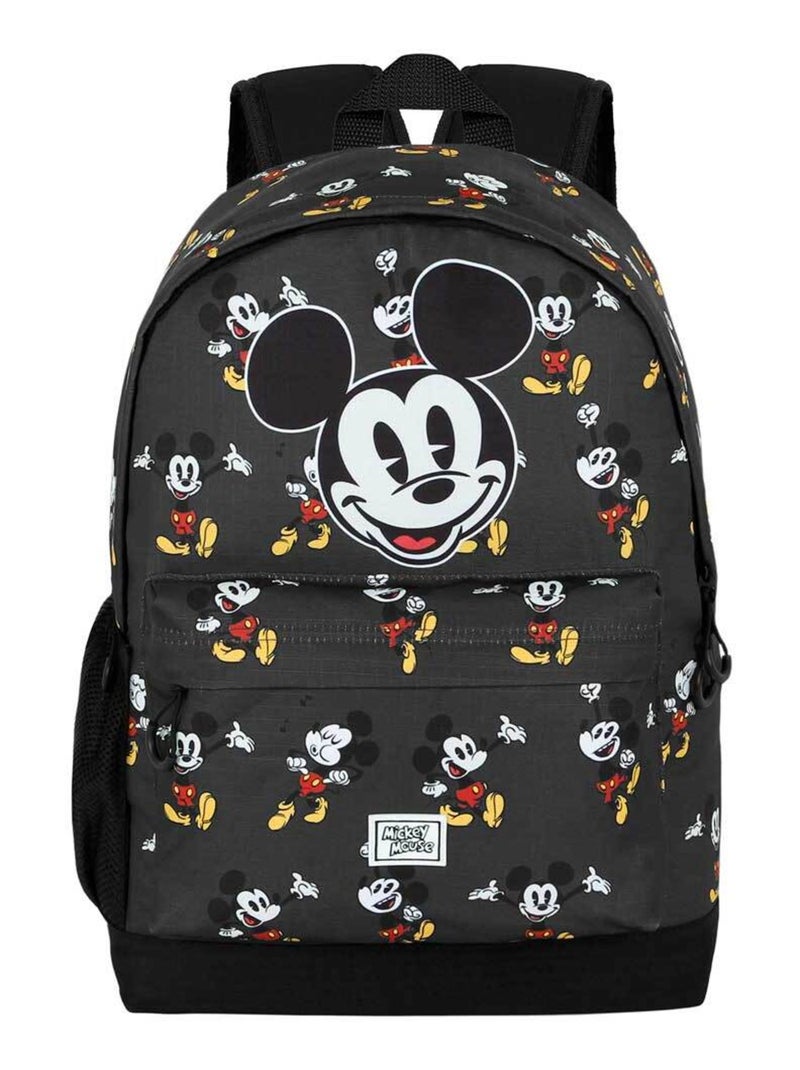 Sac à dos HS PLUS - Disney Mickey Mouse Looks - Noir - Taille Unique Noir - Kiabi
