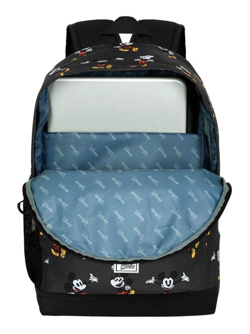 Sac à dos HS PLUS - Disney Mickey Mouse Looks - Noir - Taille Unique - Kiabi