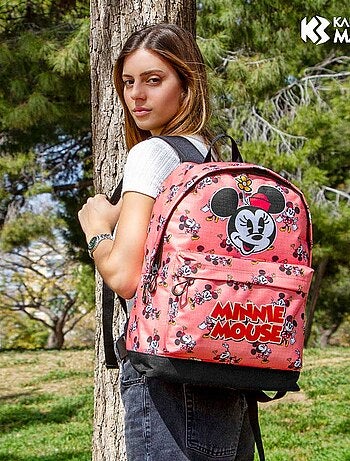 Sac à dos HS PLUS - Disney Minnie Mouse Aqua - Rose - Taille Unique