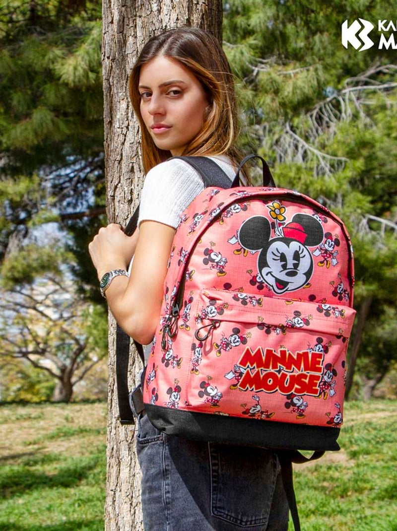 Sac à dos HS PLUS - Disney Minnie Mouse Aqua - Rose - Taille Unique Rose - Kiabi