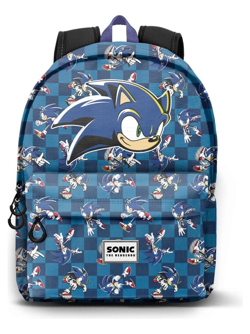 Sac à dos HS PLUS - Sonic Action Bleu - Kiabi