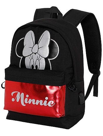 Sac à dos HS Silver - Disney Minnie Mouse Sparkle - Noir - Taille Unique