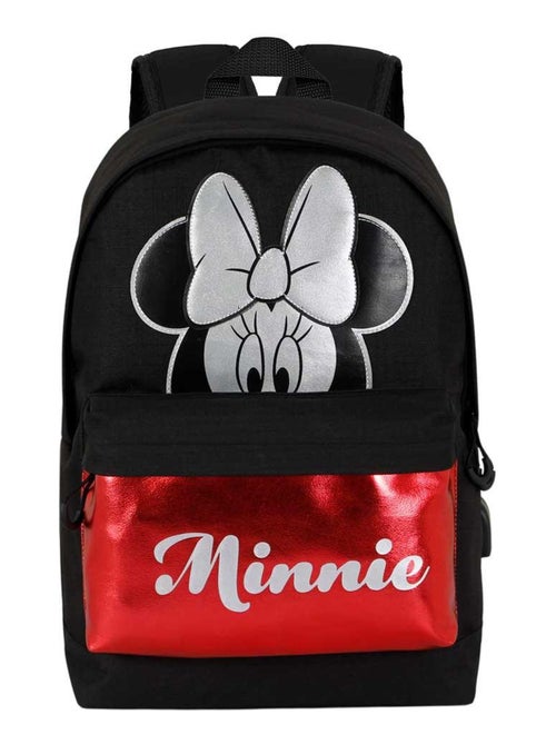 Sac à dos HS Silver - Disney Minnie Mouse Sparkle - Noir - Taille Unique - Kiabi