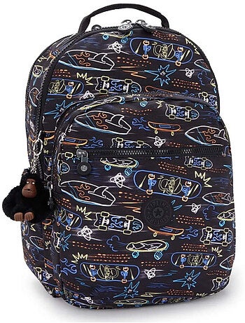 Sac à dos imperméable 'Kipling' Seoul Lap 27 L – 15 pouces Neon skate Kipling