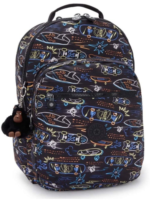 Sac à dos imperméable 'Kipling' Seoul Lap 27 L – 15 pouces Neon skate Kipling - Kiabi Sac à dos imperméable 'Kipling' Seoul Lap 27 L – 15 pouces Neon skate Kipling - Kiabi