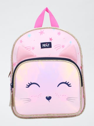 Sac à dos imprimé chat