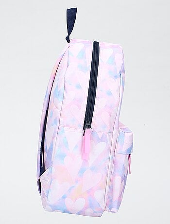 Sac à dos imprimé cœurs