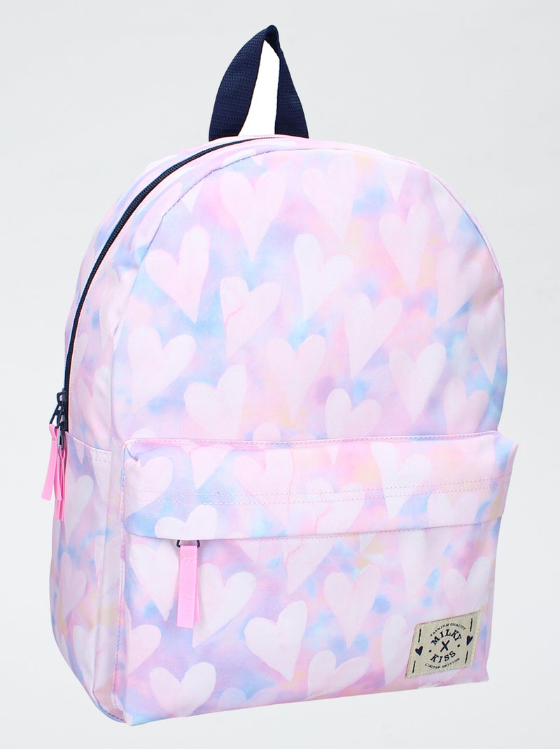 Sac à Main Coeur Rose Betsey Johnson - Occasion, Motif Coeurs