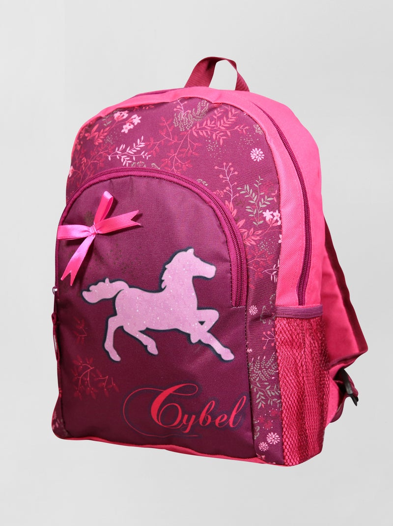 Sac à dos imprimé fantaisie Violet - Kiabi