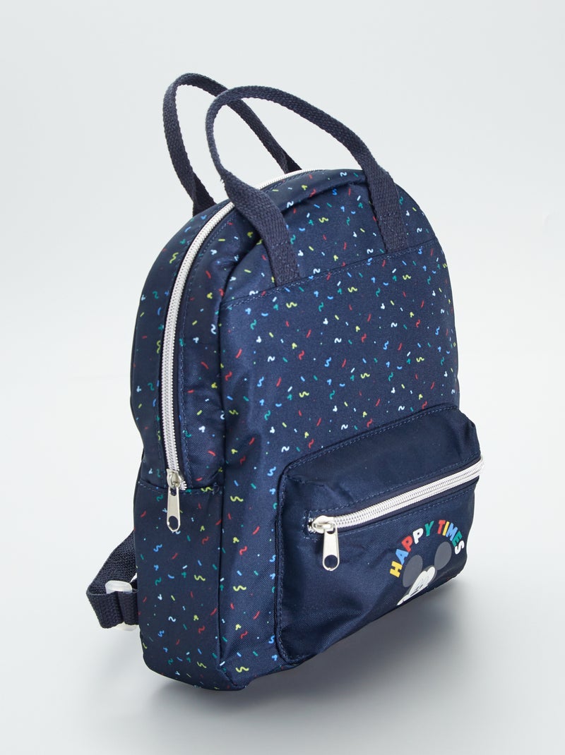 Sac à dos imprimé 'Mickey' bleu - Kiabi