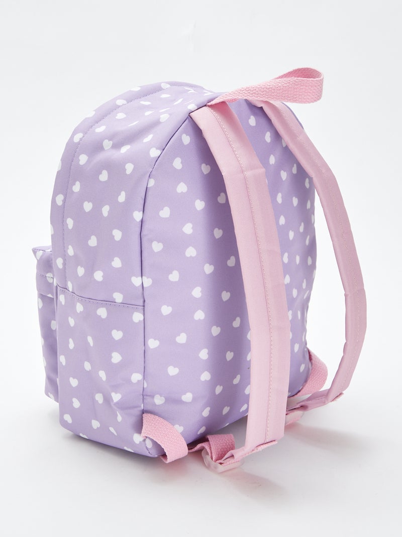 Sac à dos imprimé 'Minnie' Violet - Kiabi