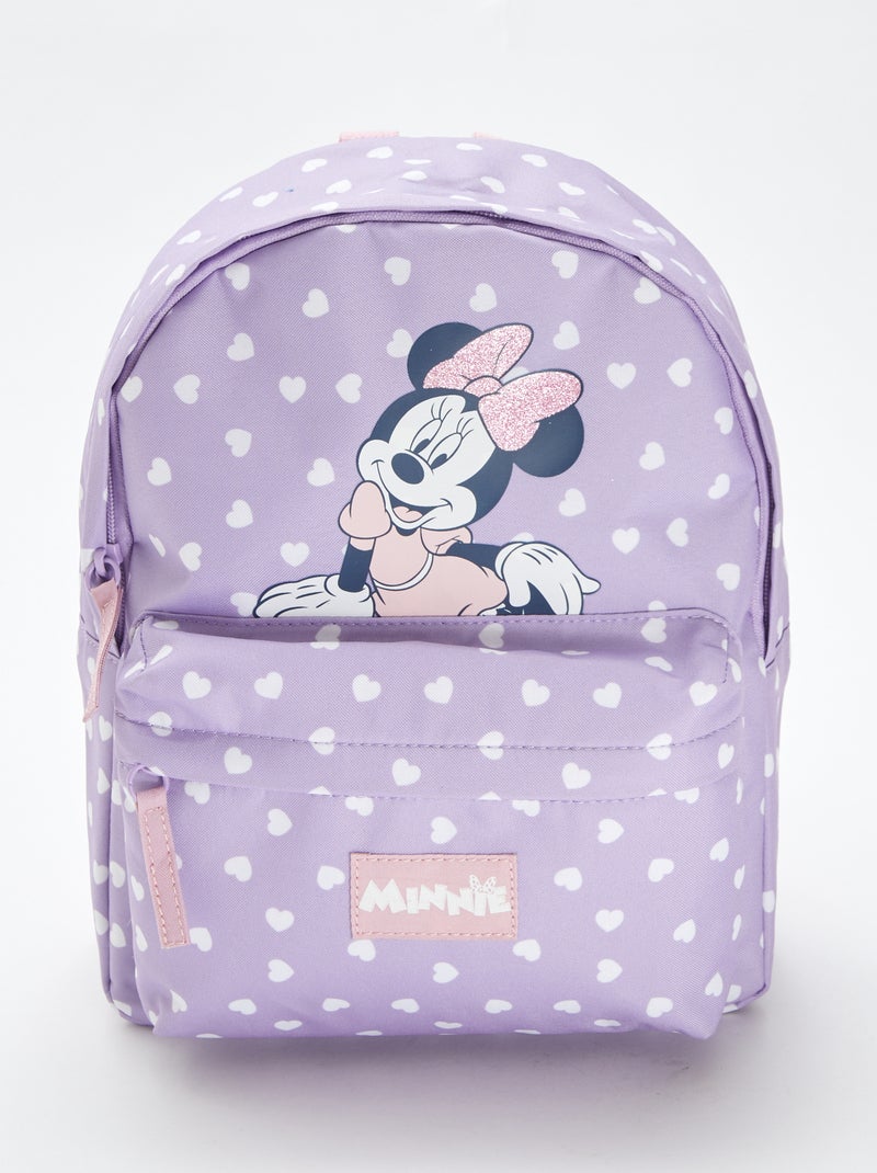 Sac à dos imprimé 'Minnie' Violet - Kiabi